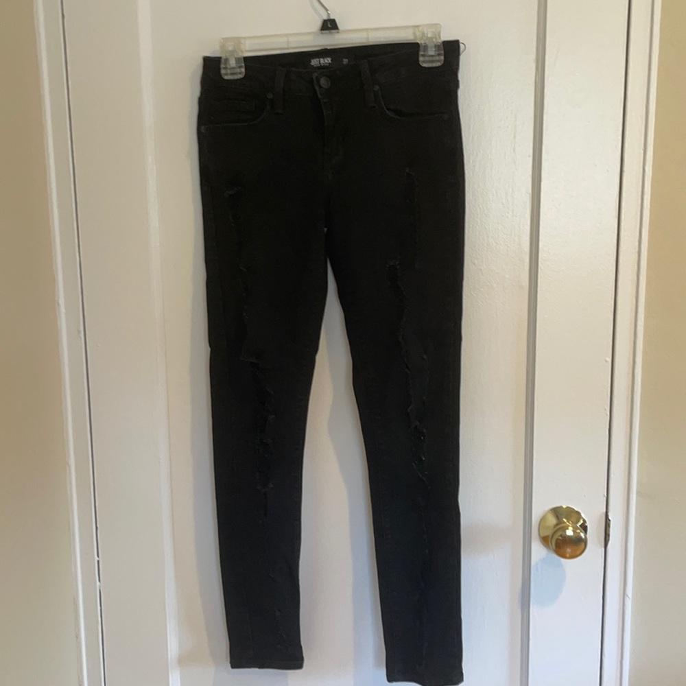 Just black size 27 jeans